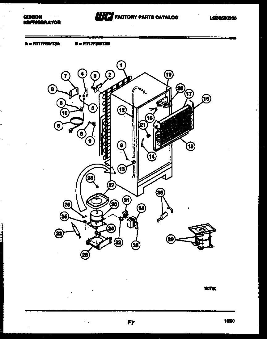 05 - SYSTEM AND AUTOMATIC DEFROST PARTS