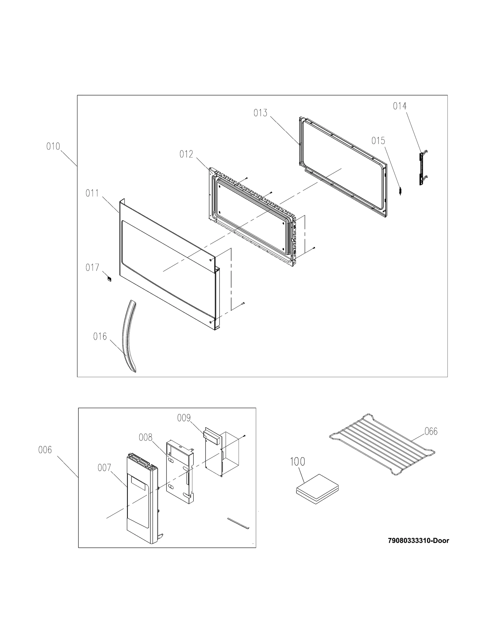 CONTROL PANEL,DOOR,MISCELLANEOUS