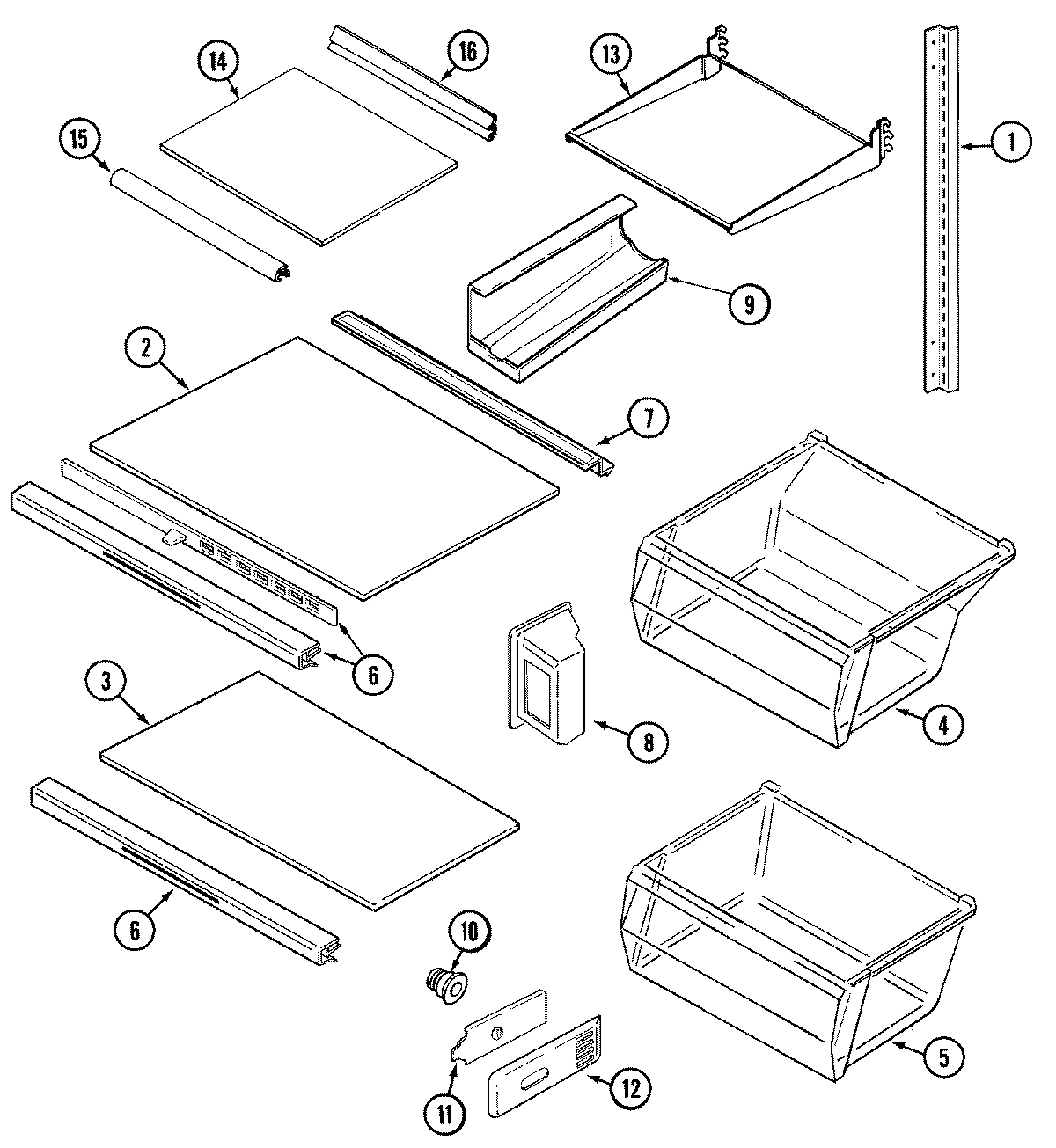 11 - SHELVES & ACCESSORIES