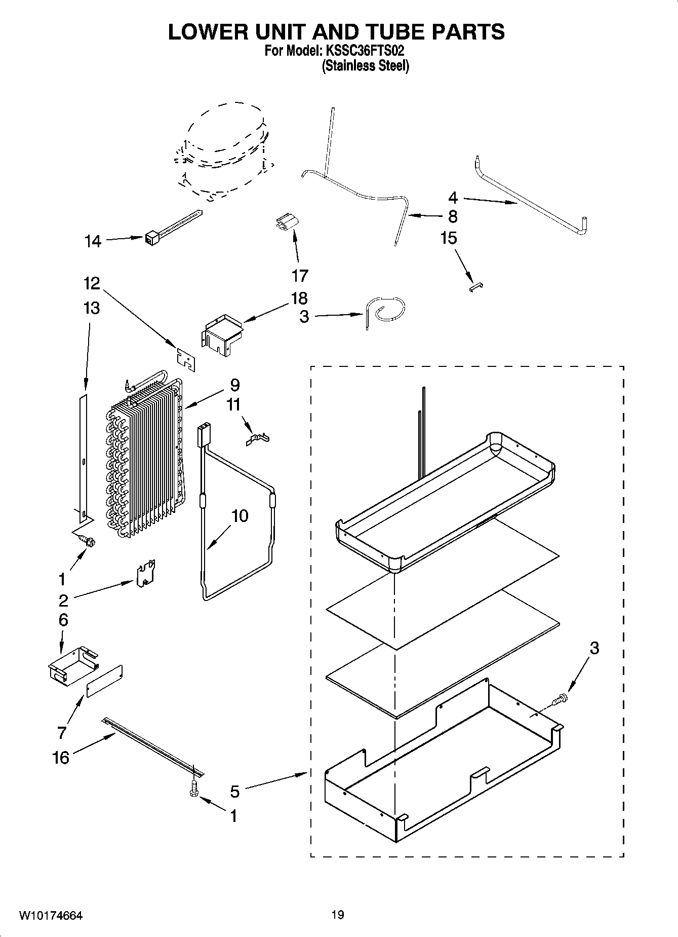 12 - LOWER UNIT AND TUBE PARTS