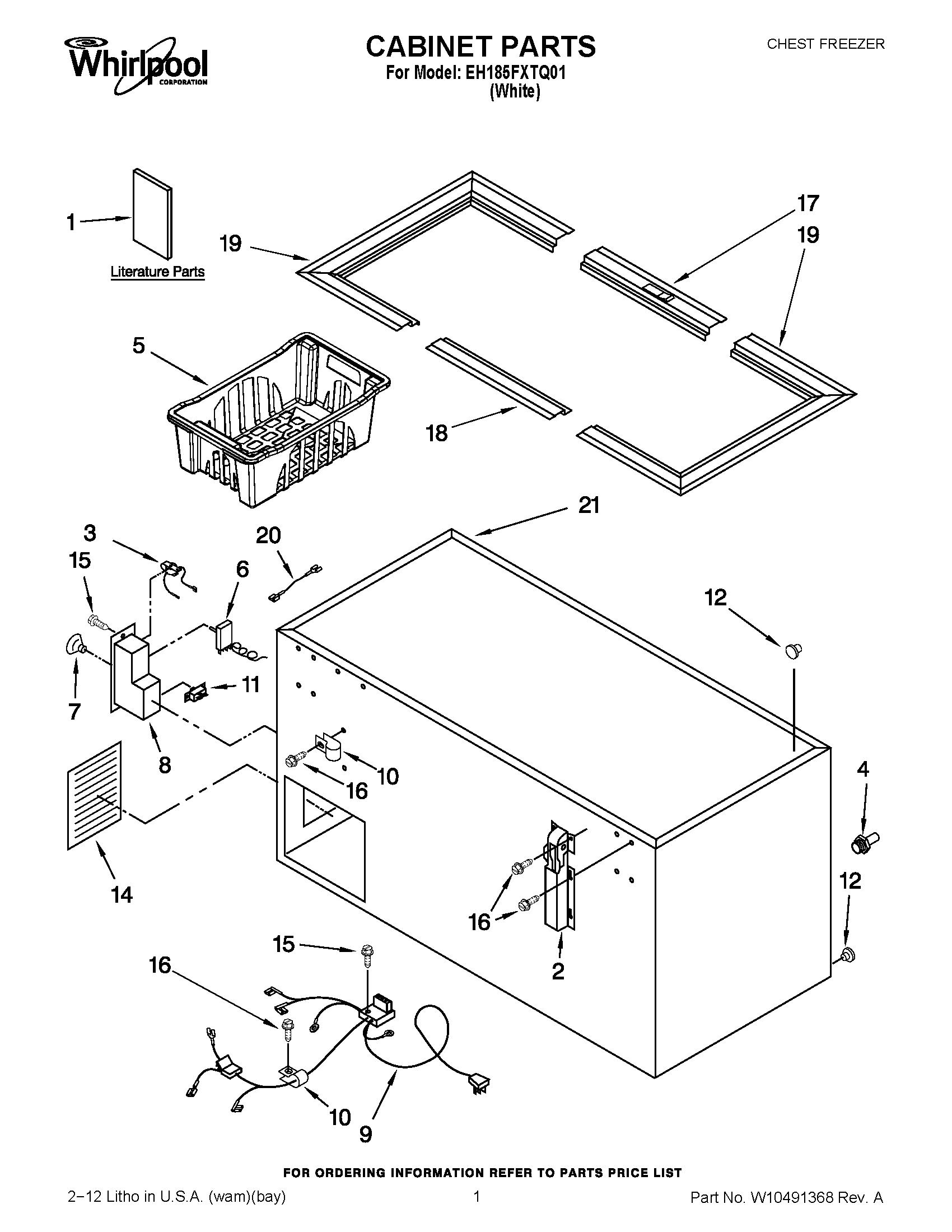 01 - CABINET PARTS