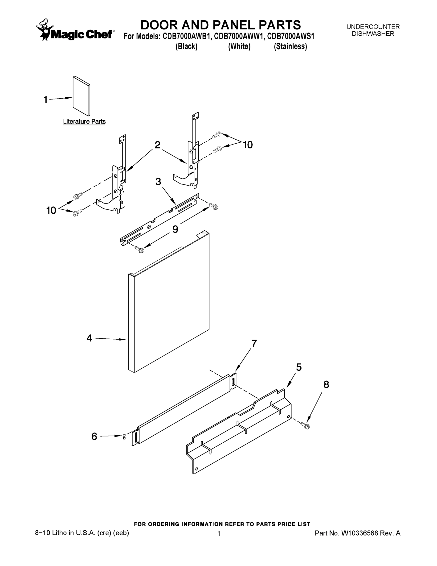 01 - DOOR AND PANEL PARTS