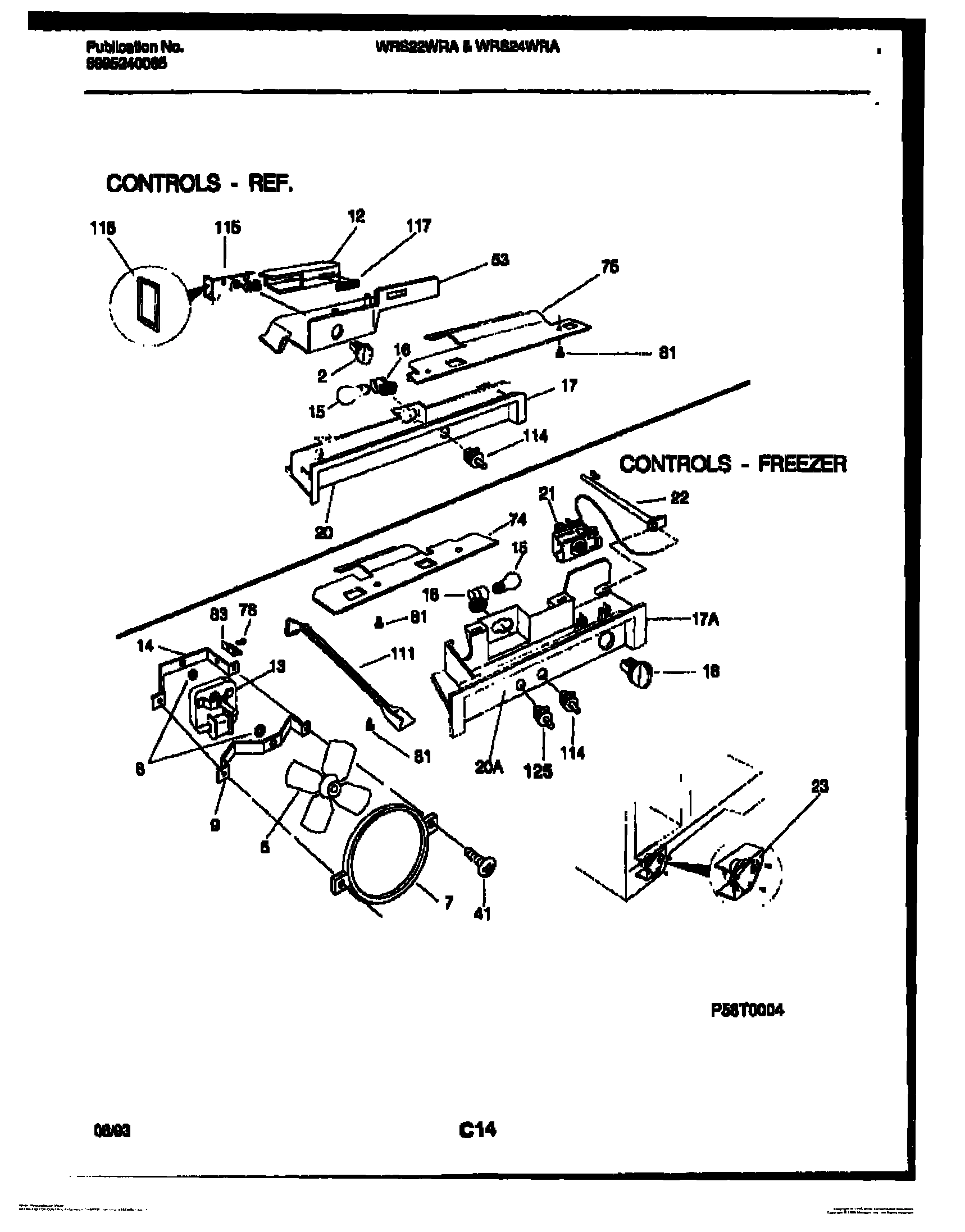 07 - REFRIGERATOR CONTROL ASSEMBLY, DAMP