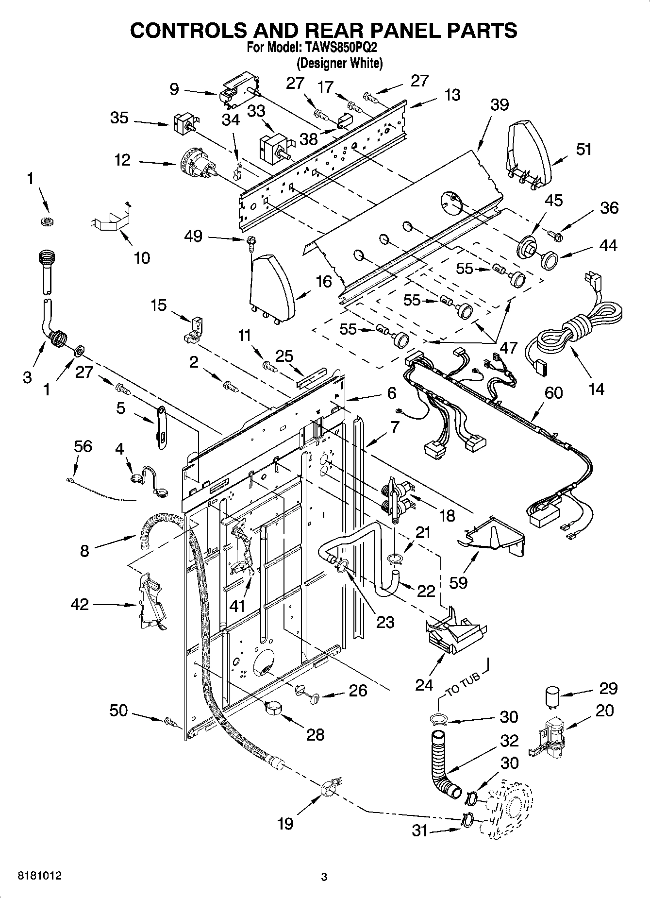 02 - CONTROLS AND REAR PANEL PARTS