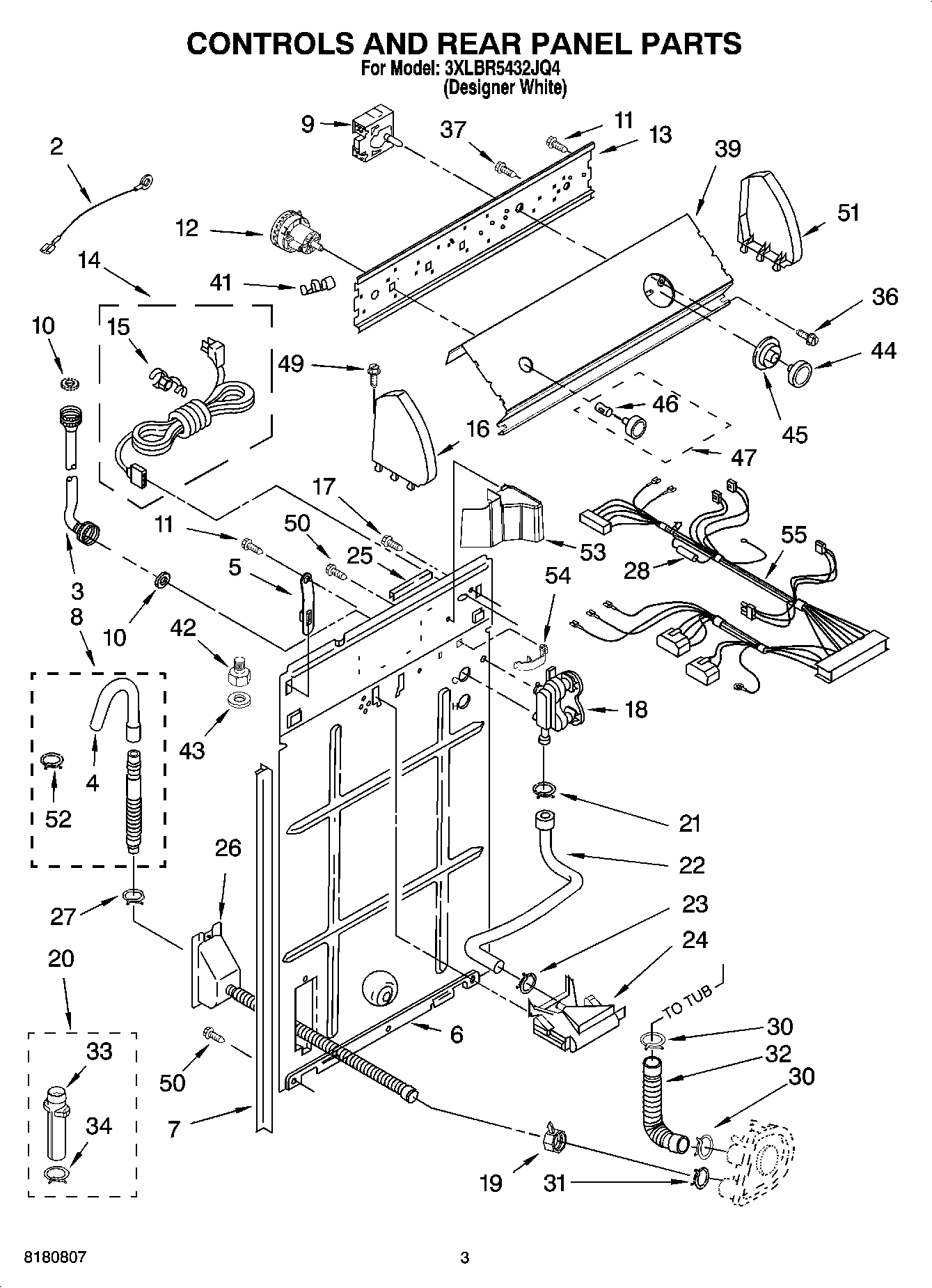 02 - CONTROLS AND REAR PANEL PARTS