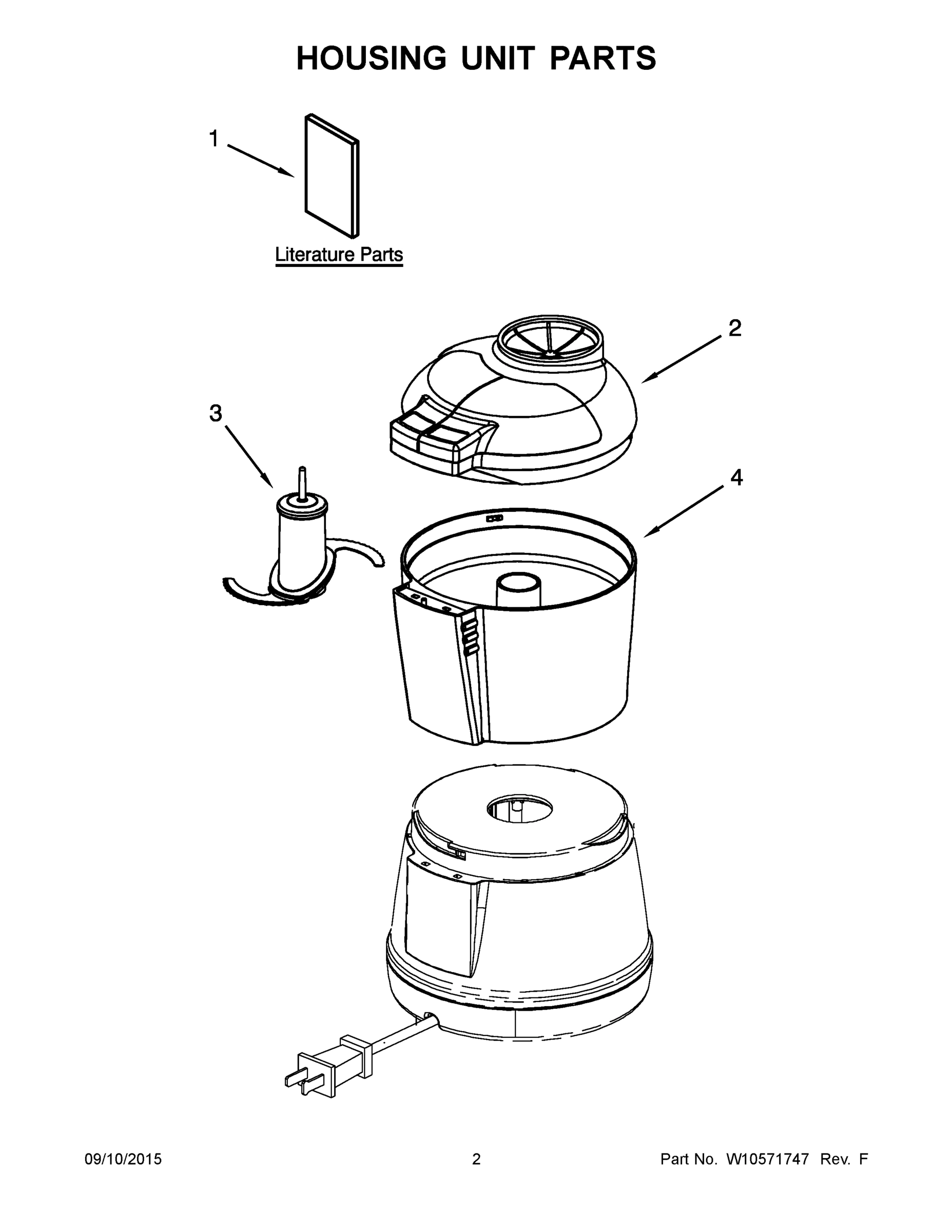 02 - HOUSING UNIT PARTS