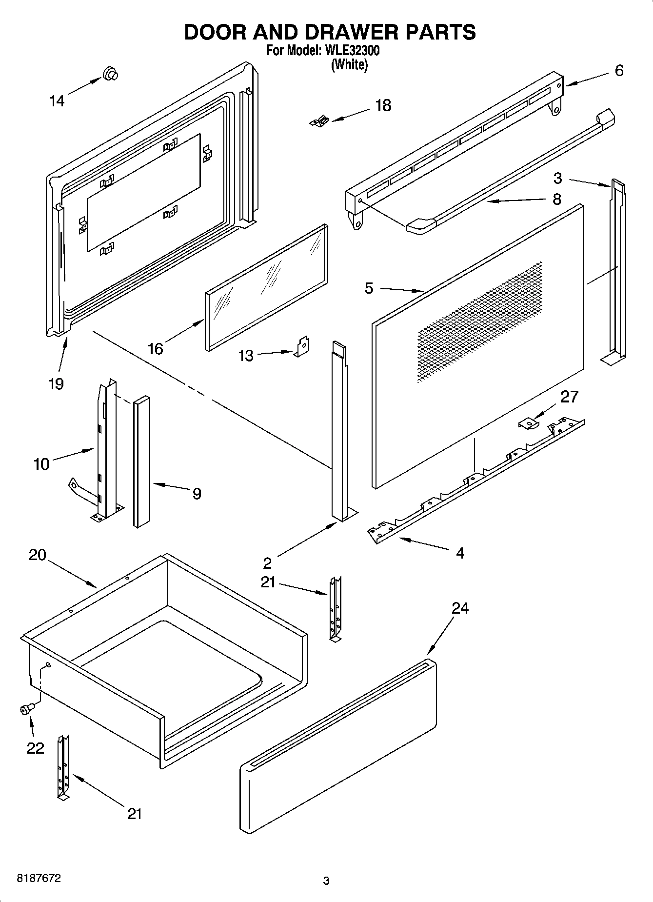 03 - DOOR AND DRAWER PARTS