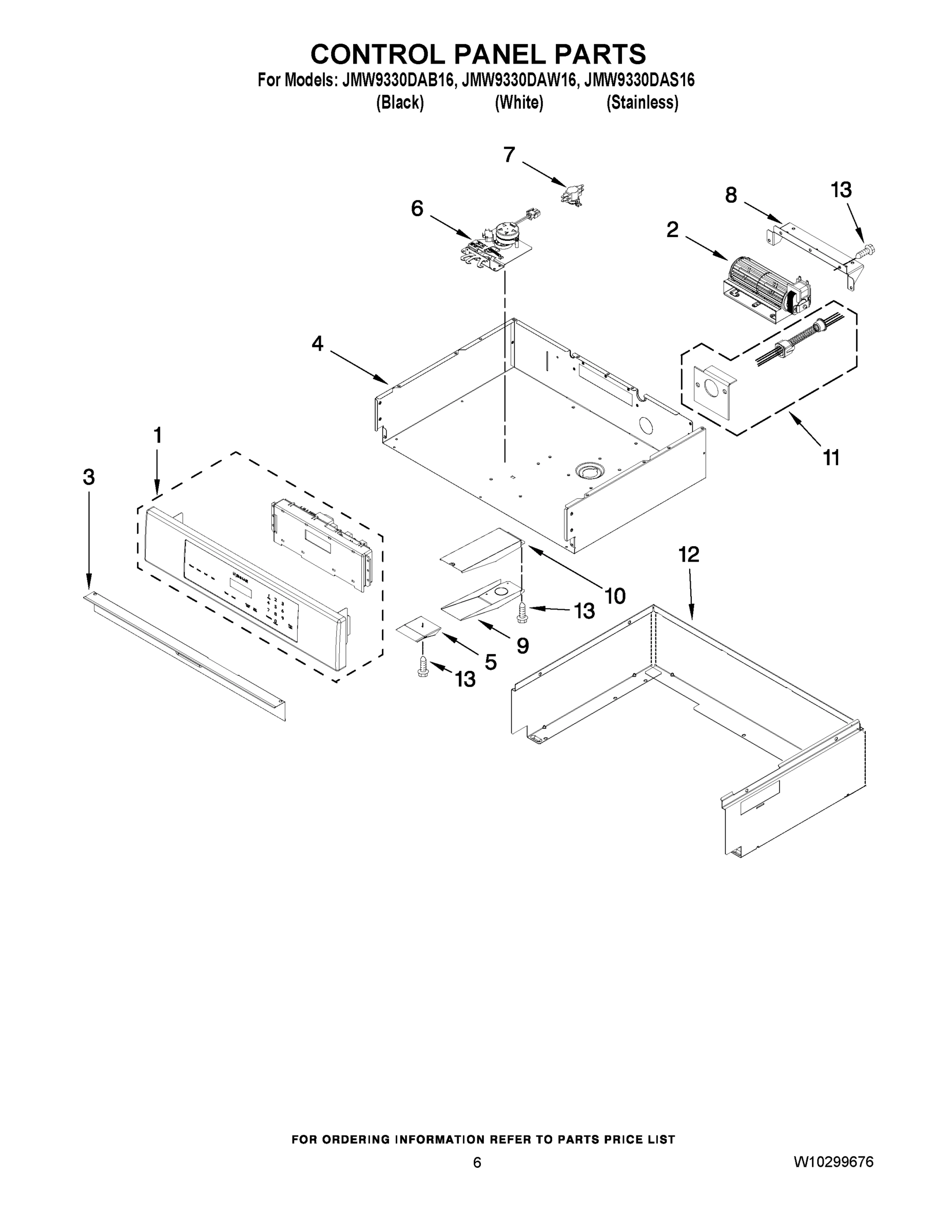04 - CONTROL PANEL PARTS