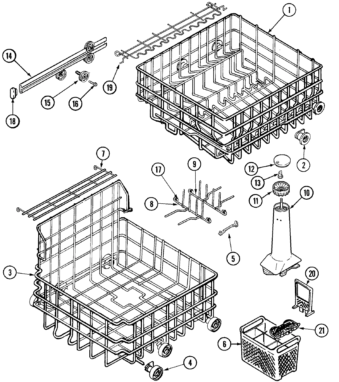 06 - TRACK & RACK ASSEMBLY