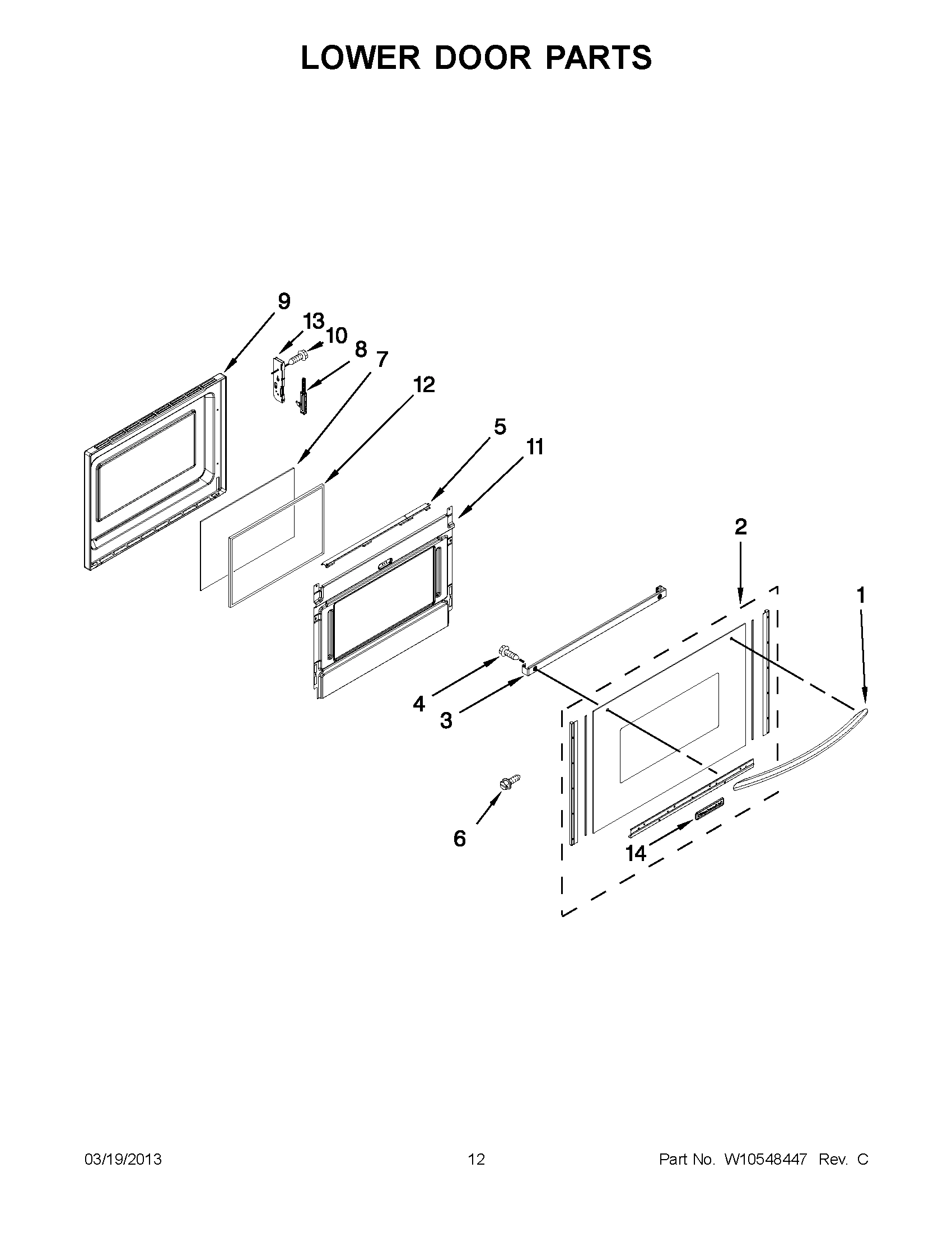 06 - LOWER DOOR PARTS