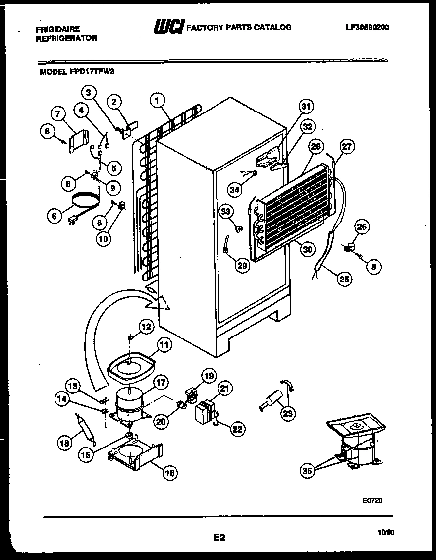 05 - SYSTEM AND AUTOMATIC DEFROST PARTS