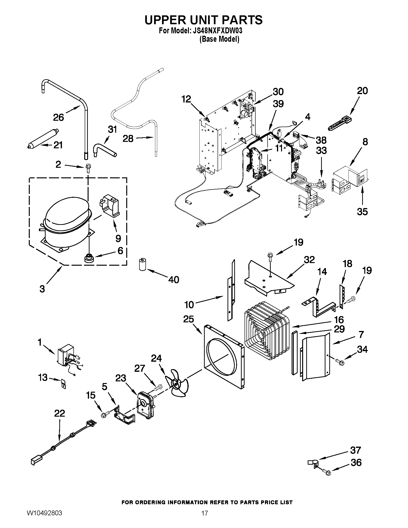 11 - UPPER UNIT PARTS