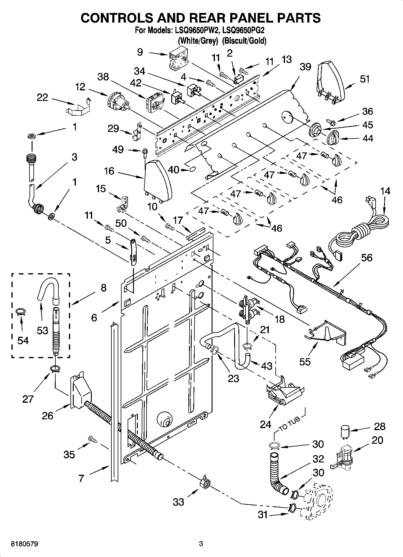 02 - CONTROLS AND REAR PANEL PARTS