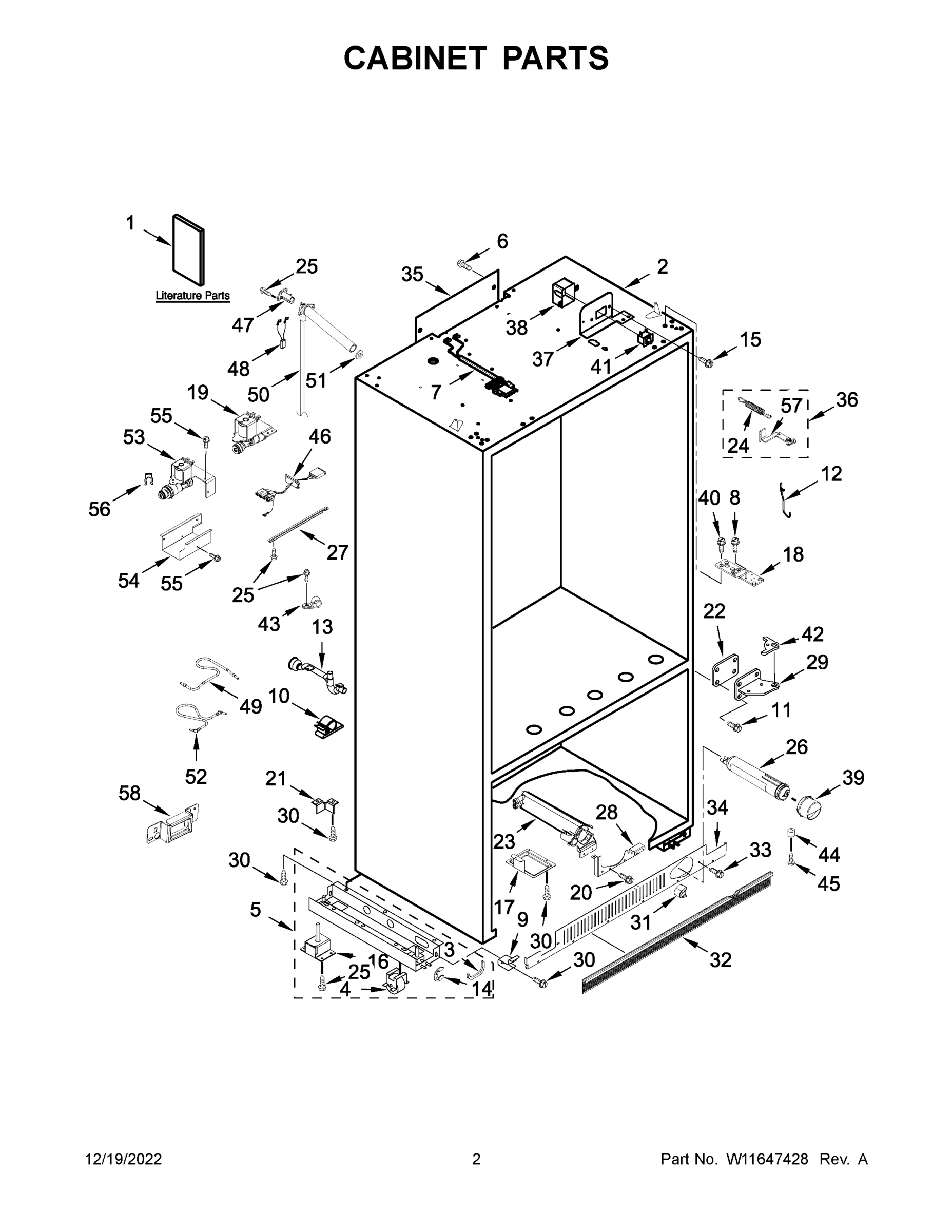 02 - CABINET PARTS