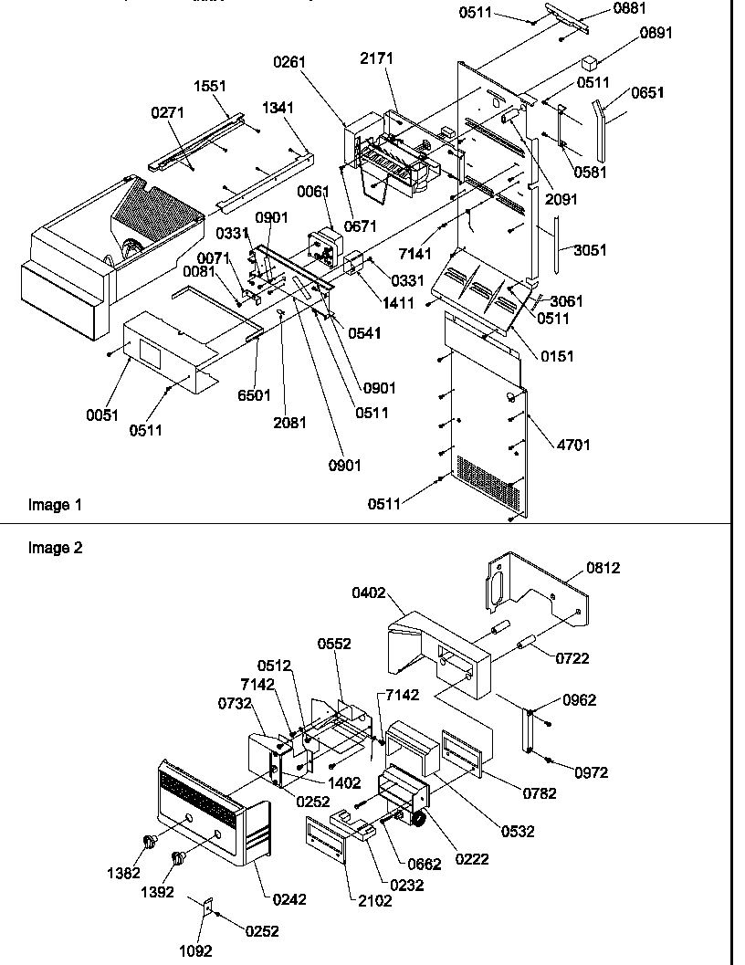 08 - ICE MAKER/CONTROL ASSY
