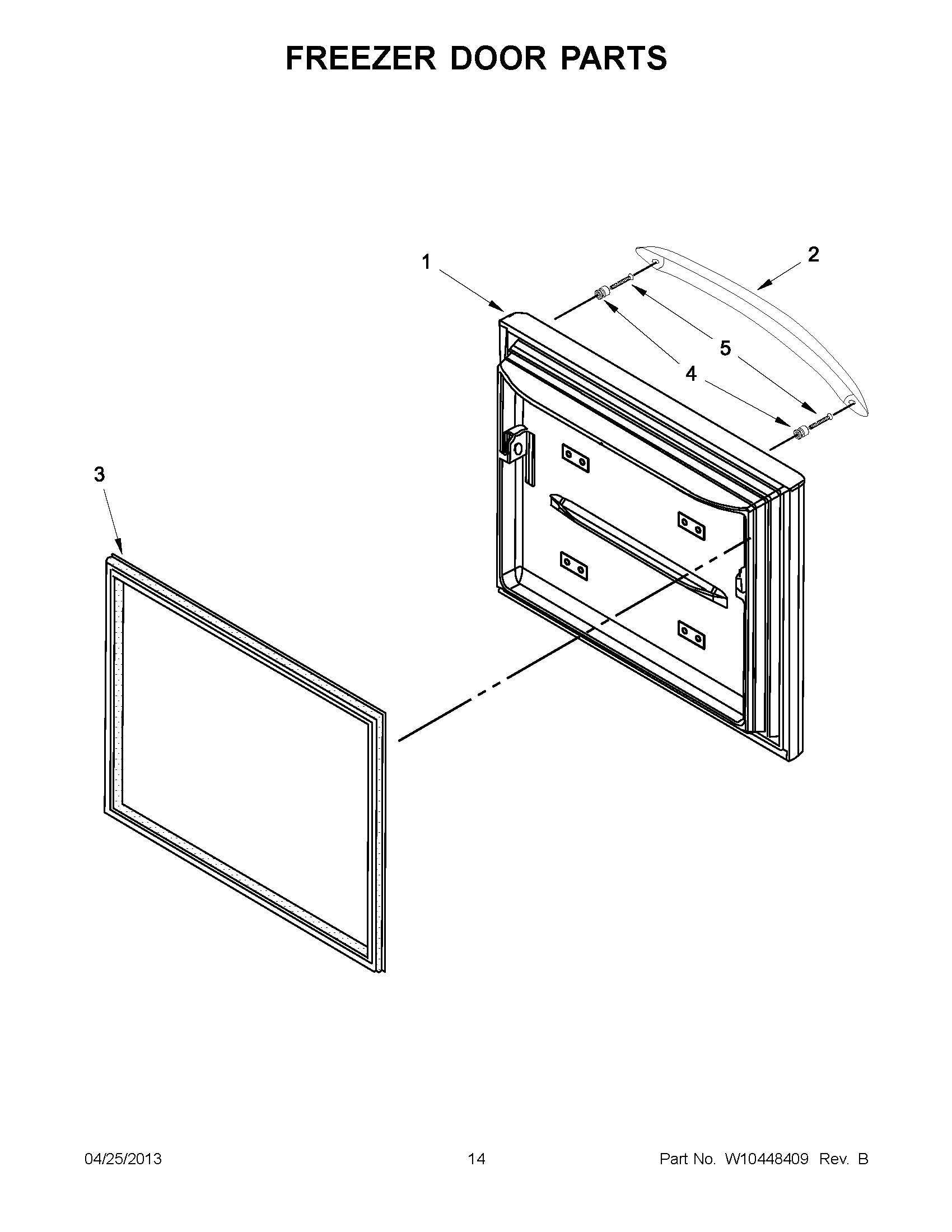 07 - FREEZER DOOR PARTS