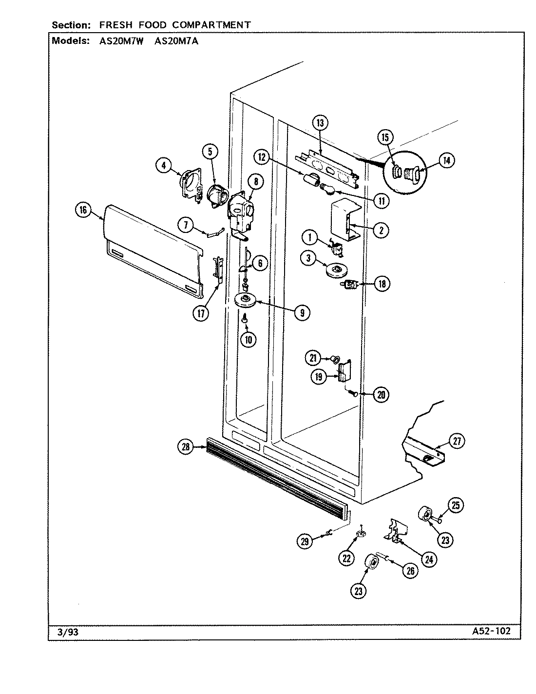 03 - FRESH FOOD COMPARTMENT