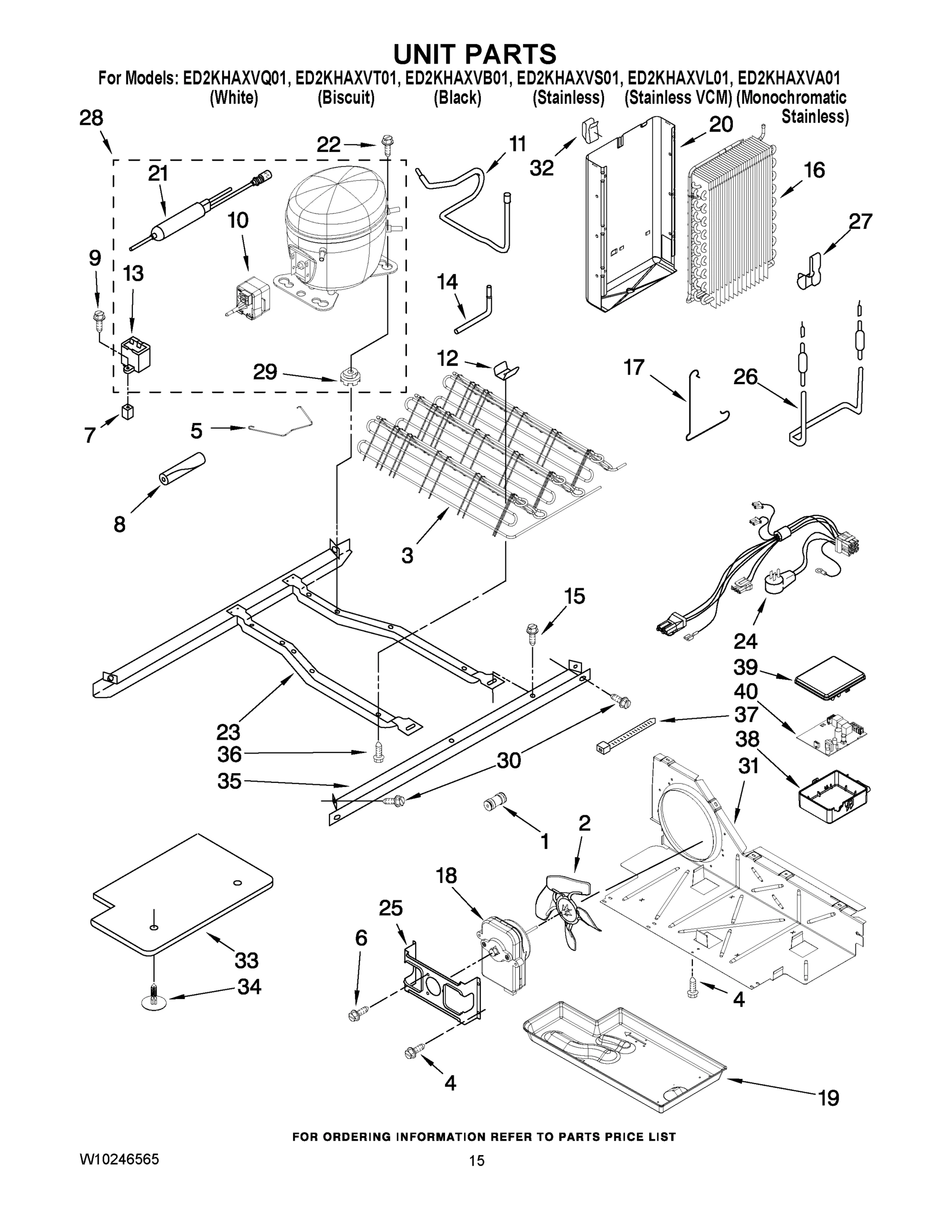 09 - UNIT PARTS