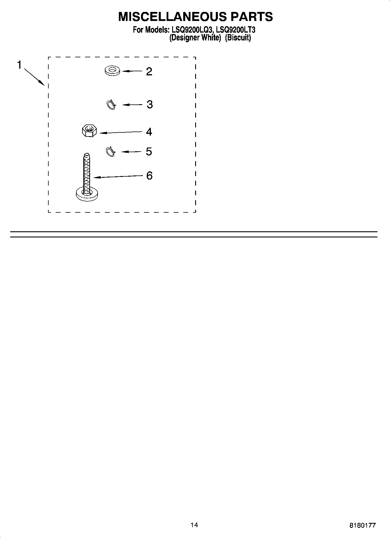 10 - MISCELLANEOUS PARTS - OPTIONAL PARTS (NOT INCLUDED)