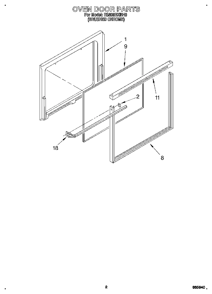 02 - OVEN DOOR