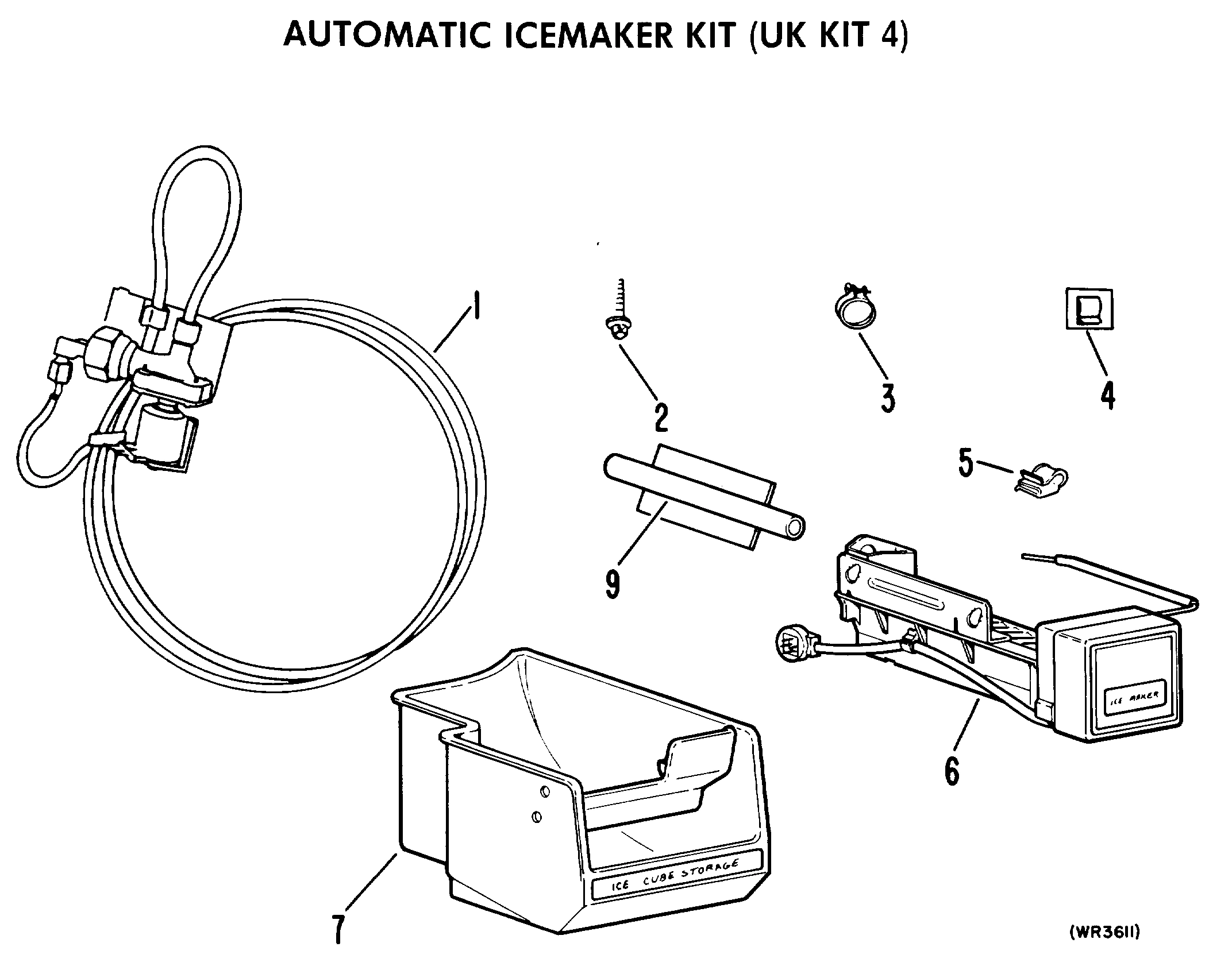 AUTOMATIC ICEMAKER KIT