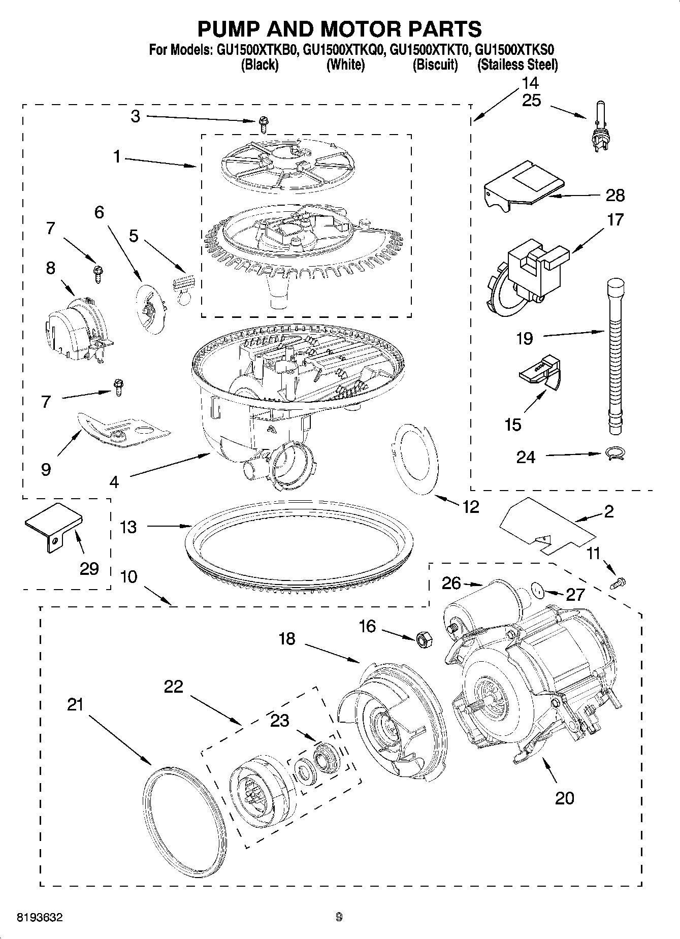 08 - PUMP AND MOTOR PARTS