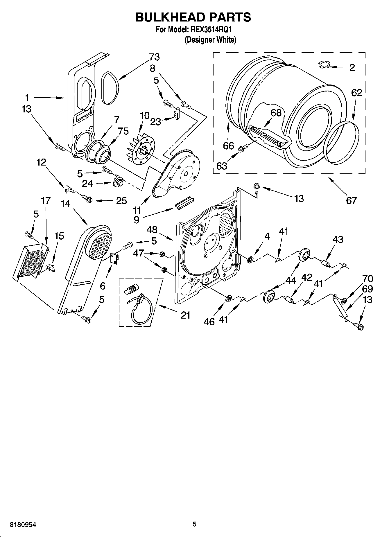 03 - BULKHEAD PARTS, OPTIONAL PARTS (NOT INCLUDED)