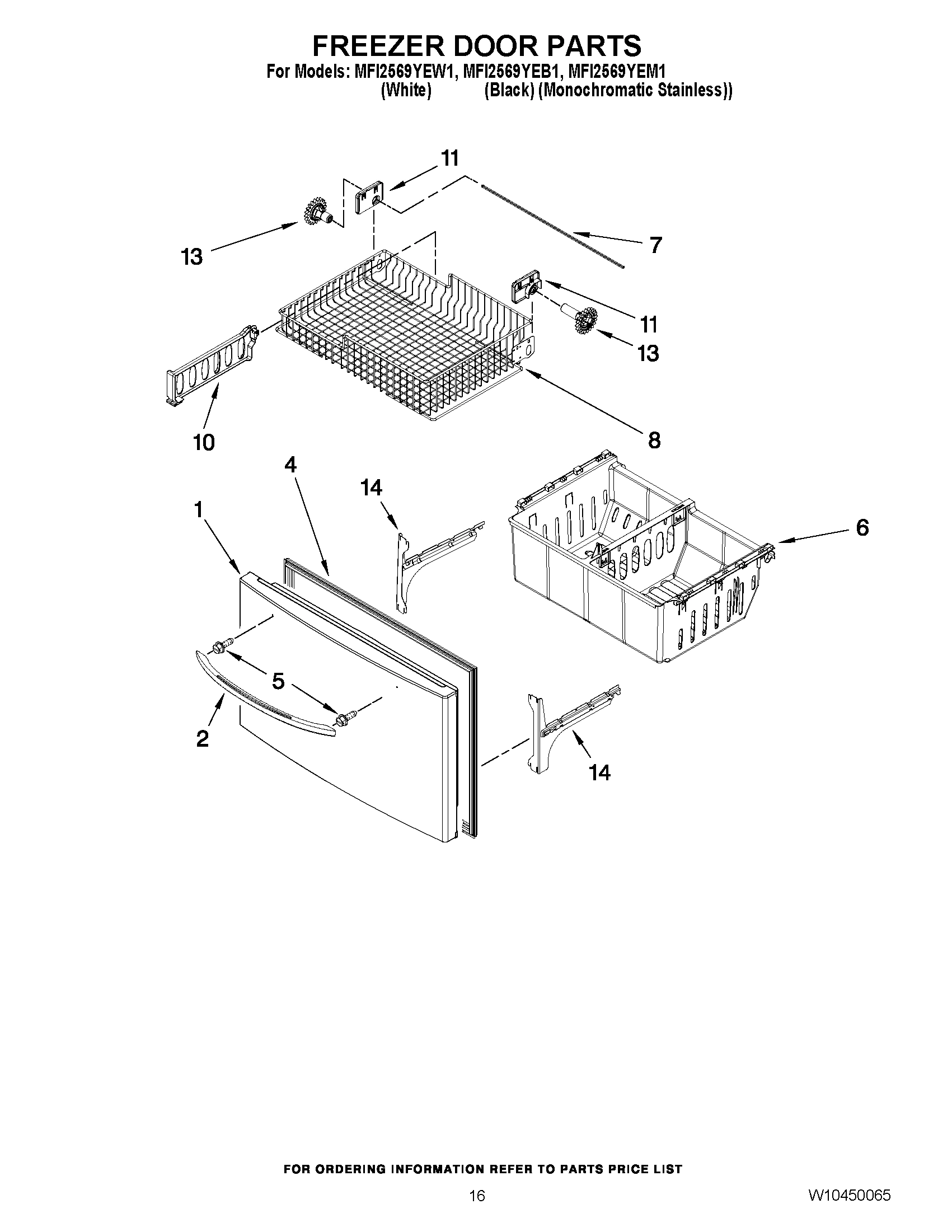 09 - FREEZER DOOR PARTS