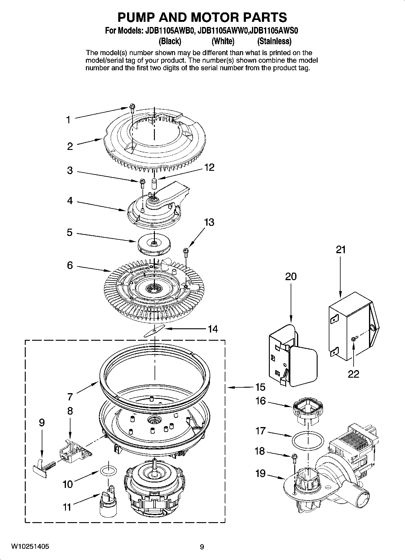 08 - PUMP AND MOTOR PARTS