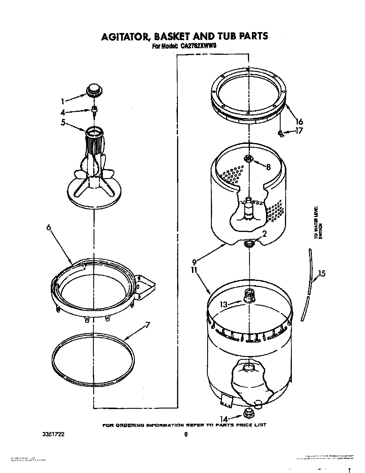 06 - AGITATOR, BASKET AND TUB