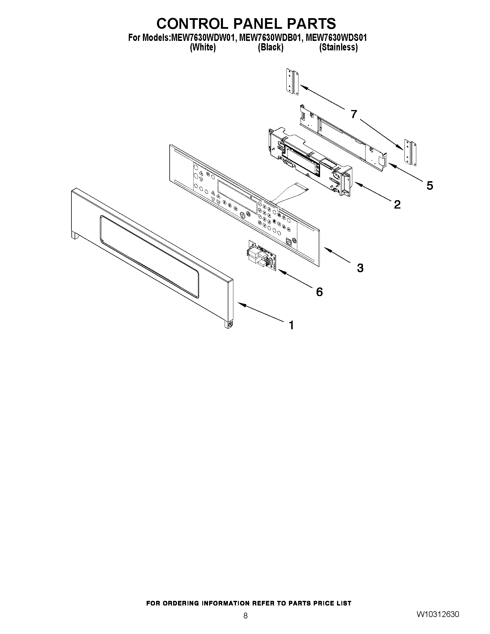 06 - CONTROL PANEL PARTS