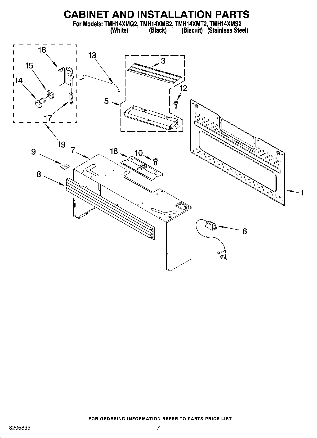 06 - CABINET AND INSTALLATION PARTS