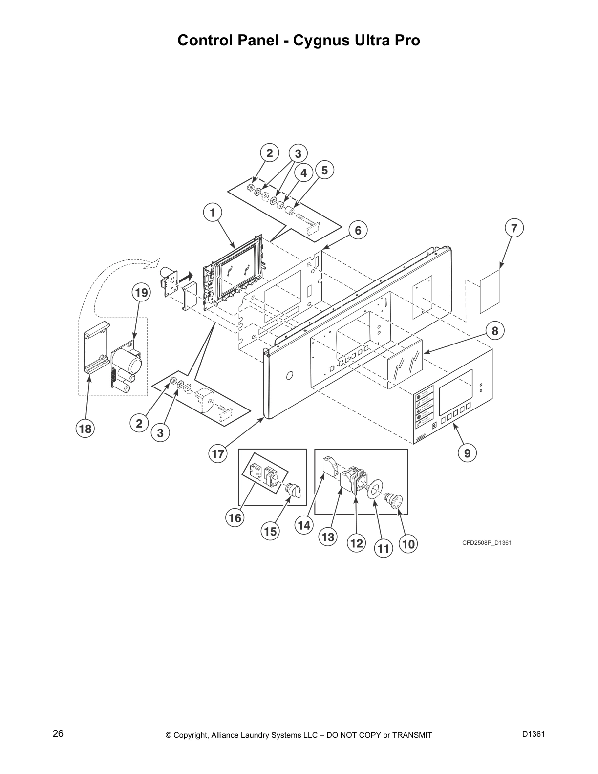 Control Panel - Cygnus Ultra Pro
