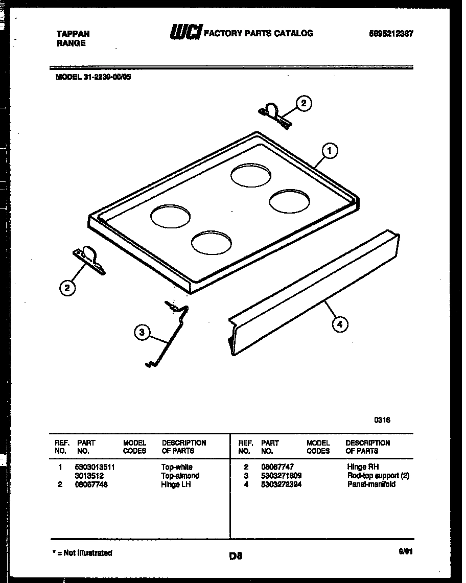07 - COOKTOP PARTS