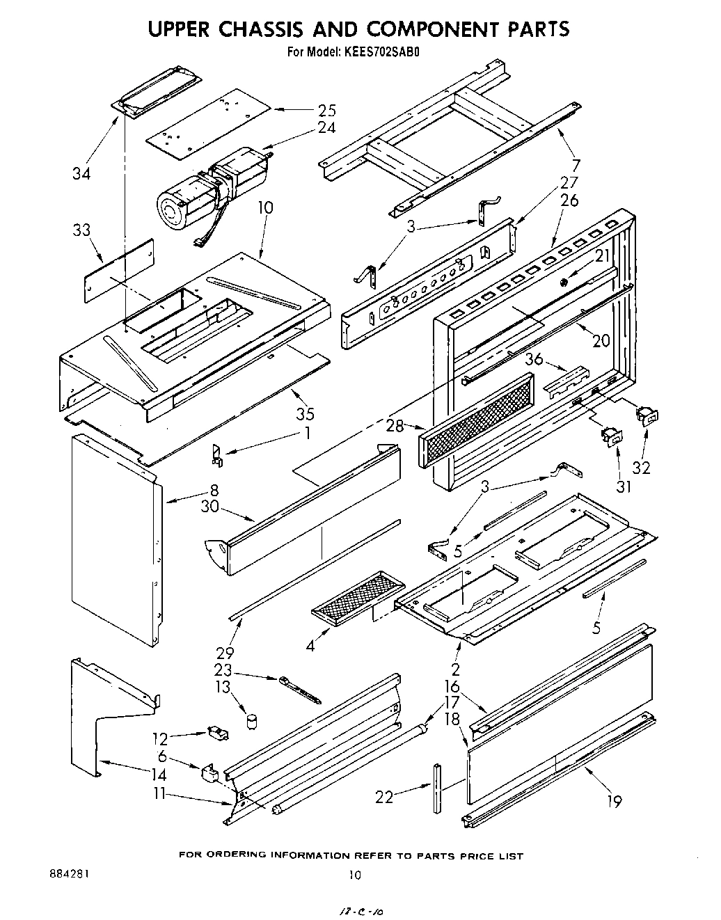 06 - UPPER CHASSIS AND COMPONENTS