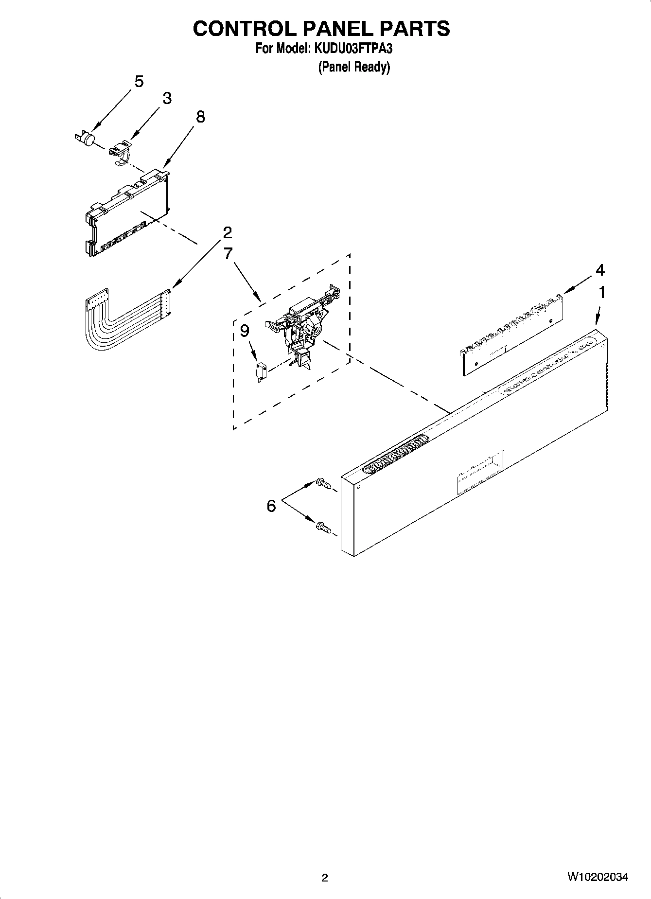 02 - CONTROL PANEL PARTS