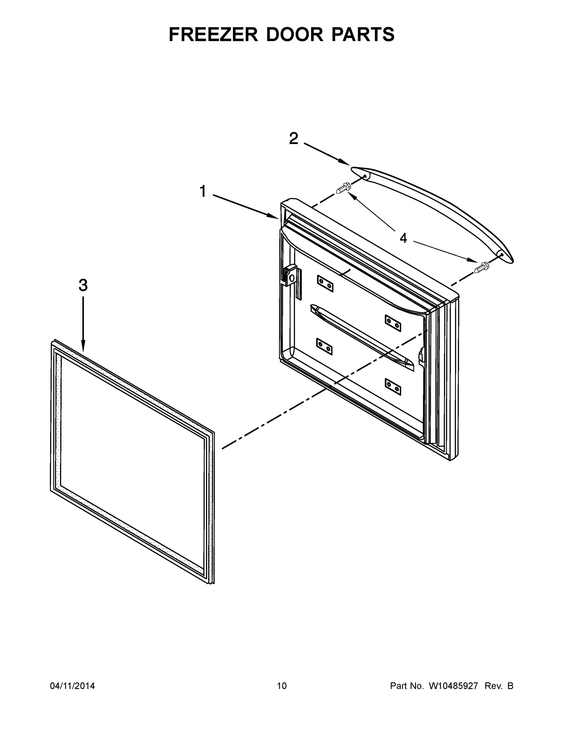 06 - FREEZER DOOR PARTS