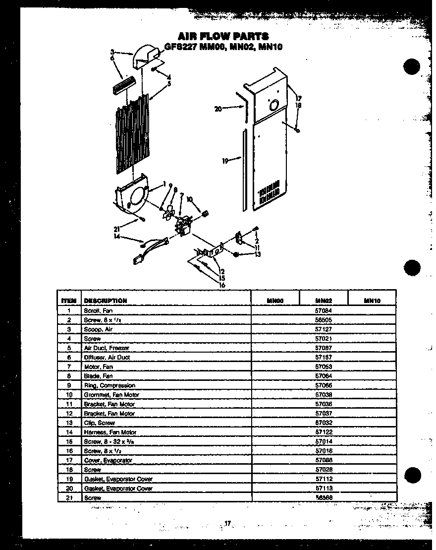 01 - AIR FLOW PARTS