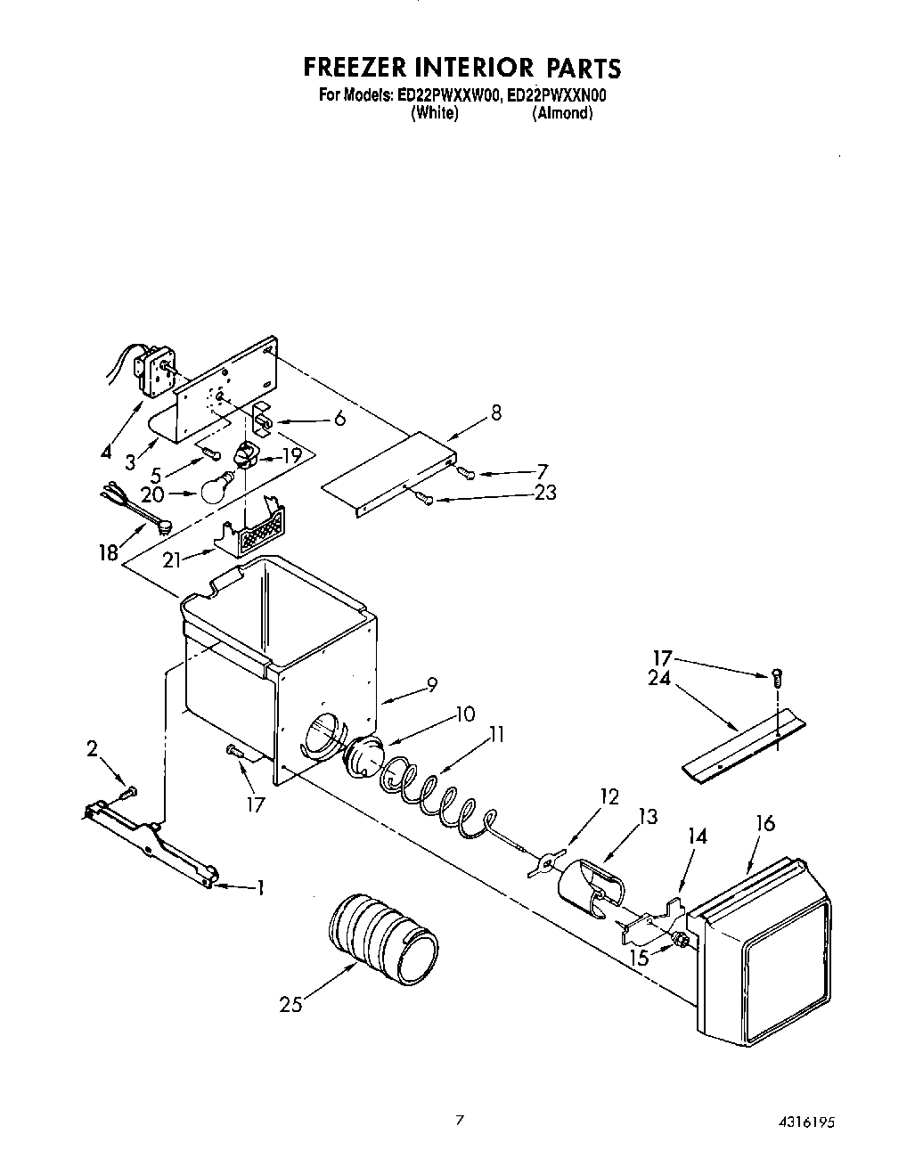06 - FREEZER INTERIOR
