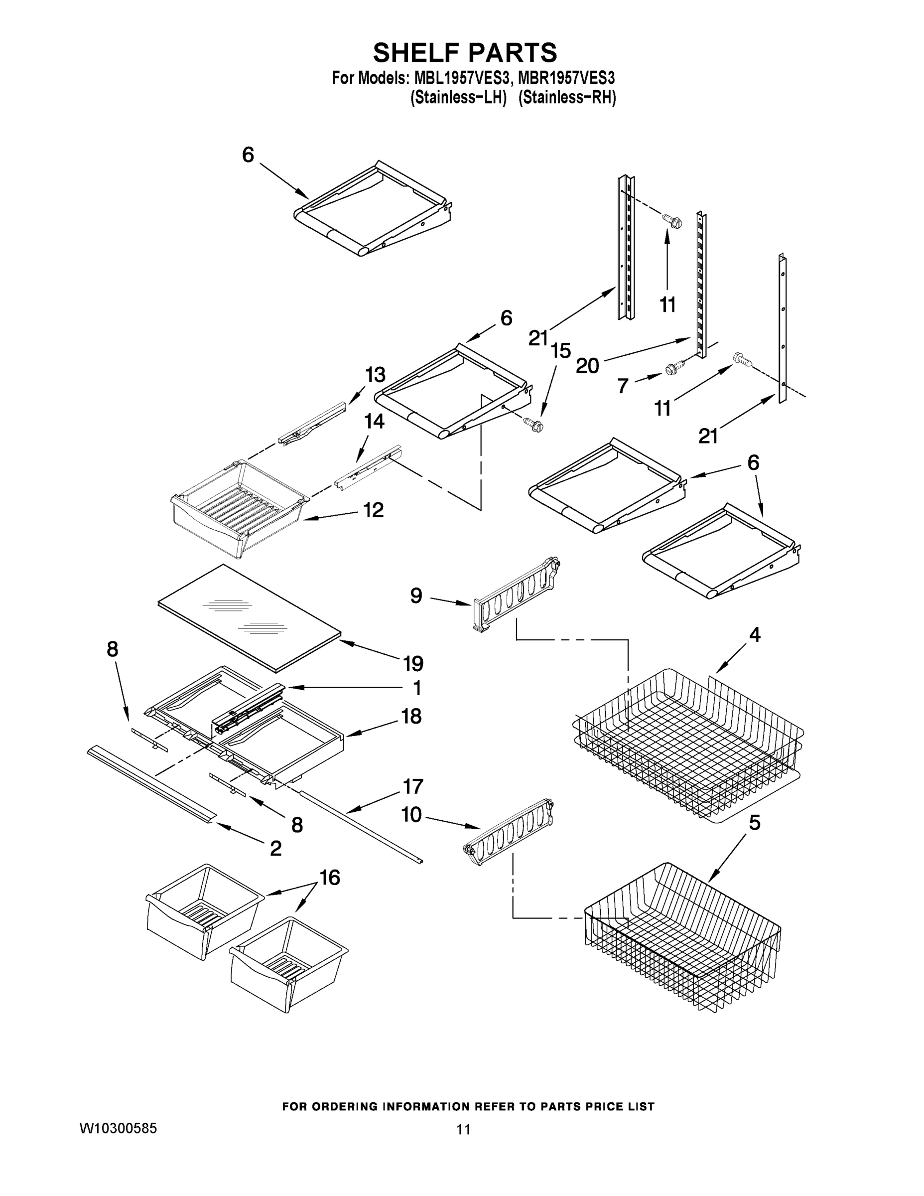 07 - SHELF PARTS