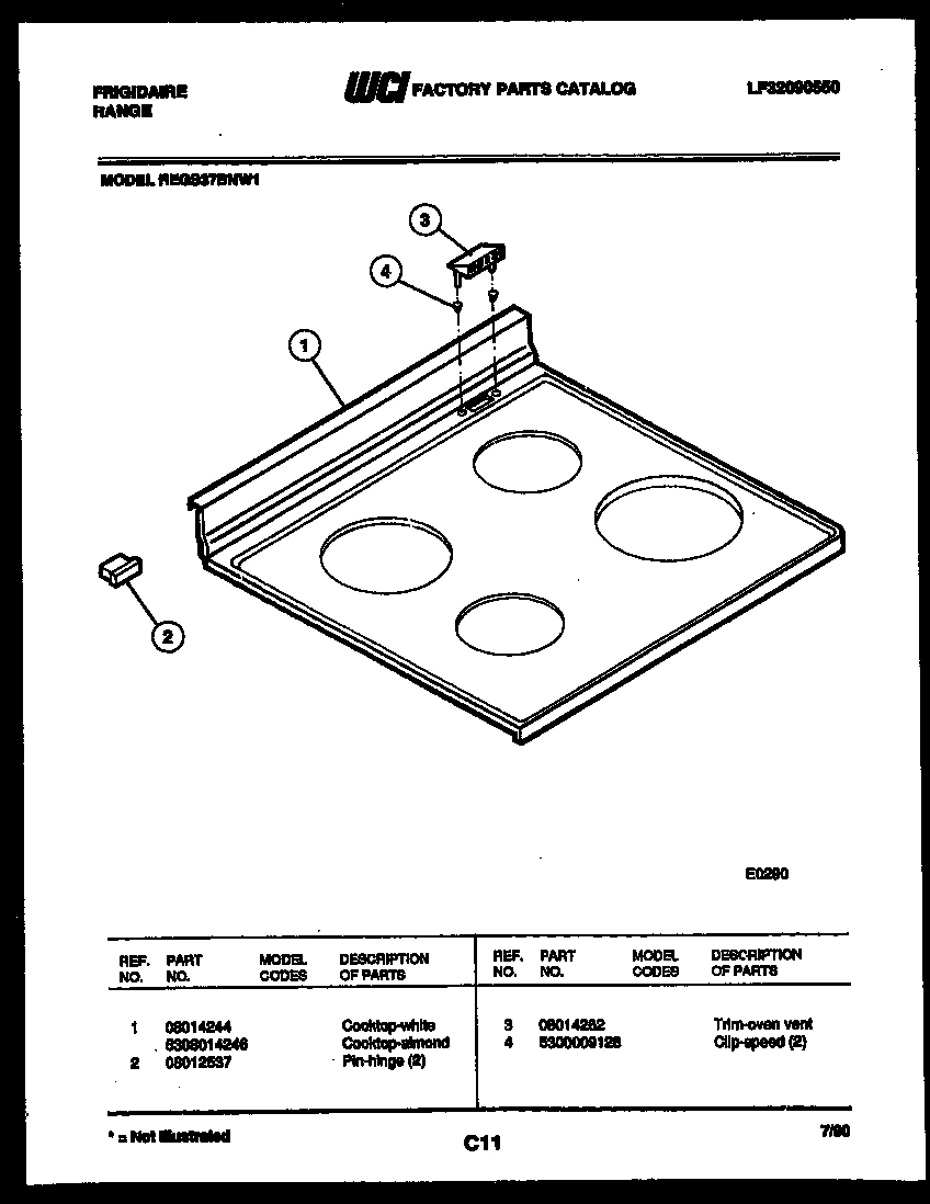05 - COOKTOP PARTS