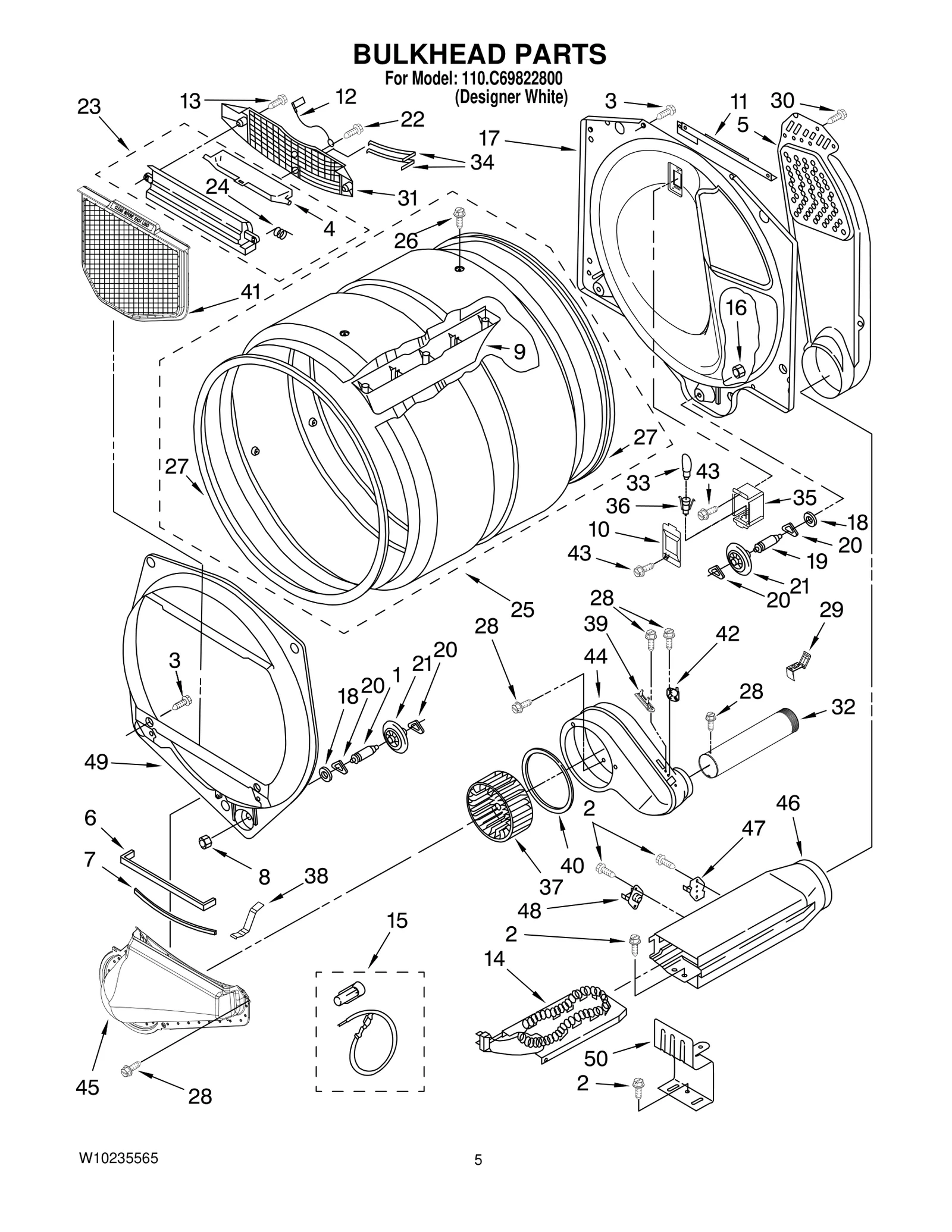 BULKHEAD PARTS