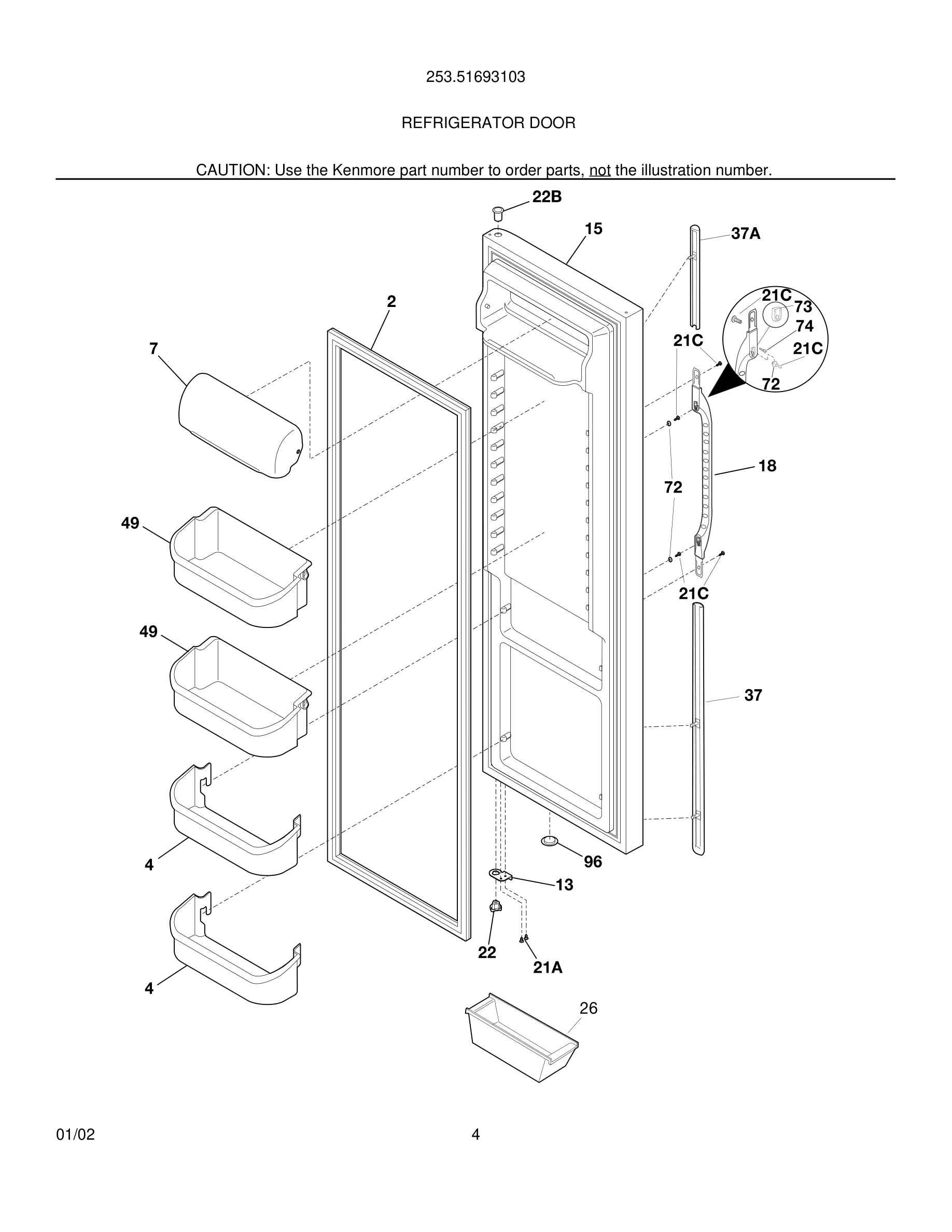 05 - REFRIGERATOR DOOR