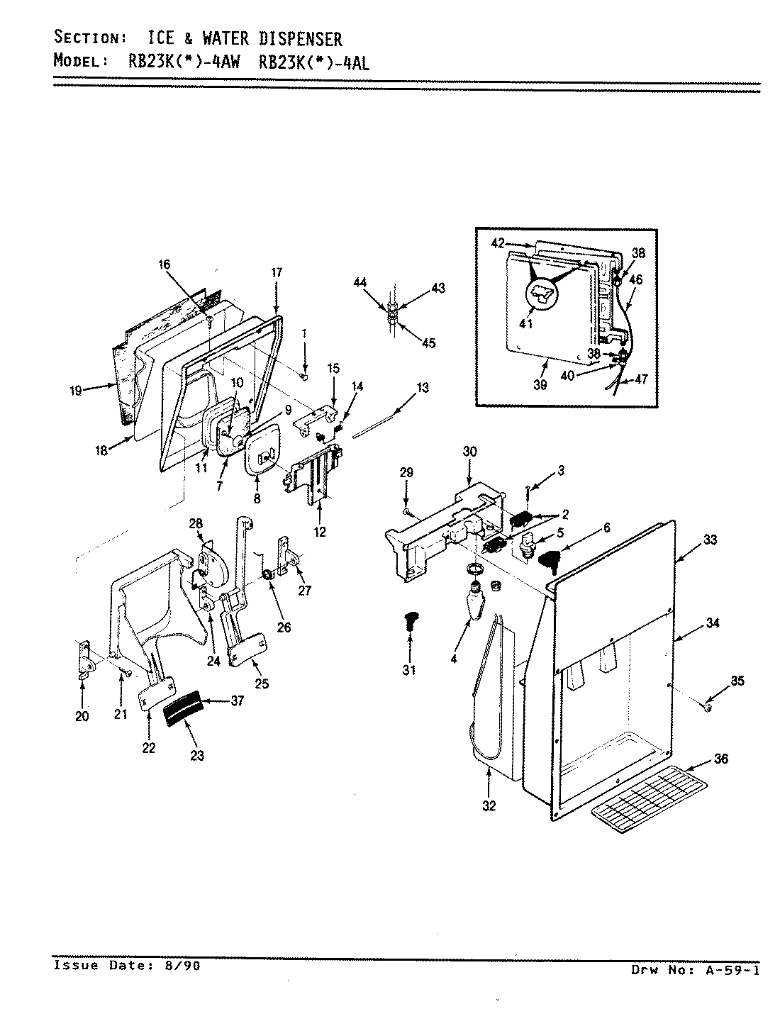 03 - ICE & WATER DISPENSER