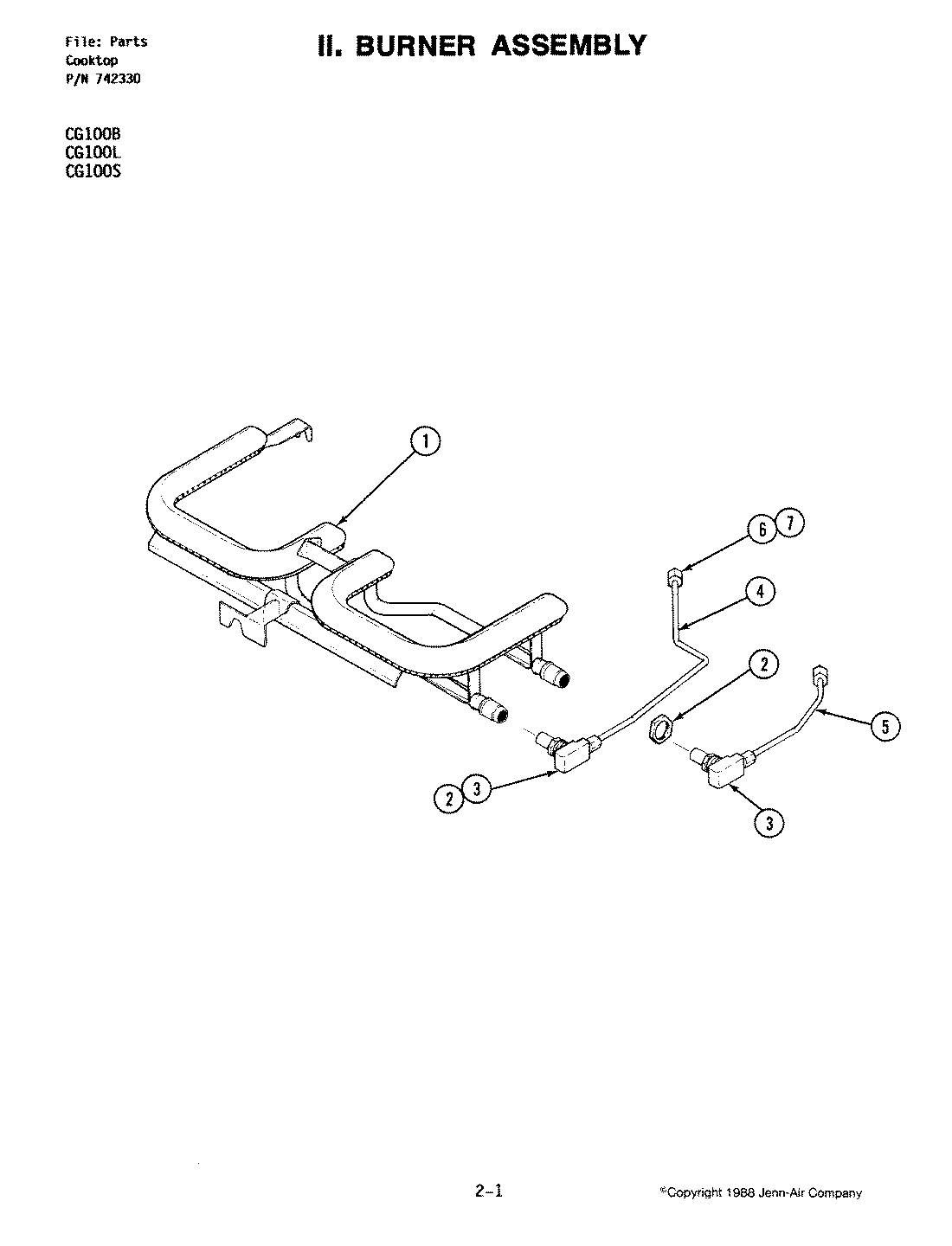 02 - BURNER ASSEMBLY