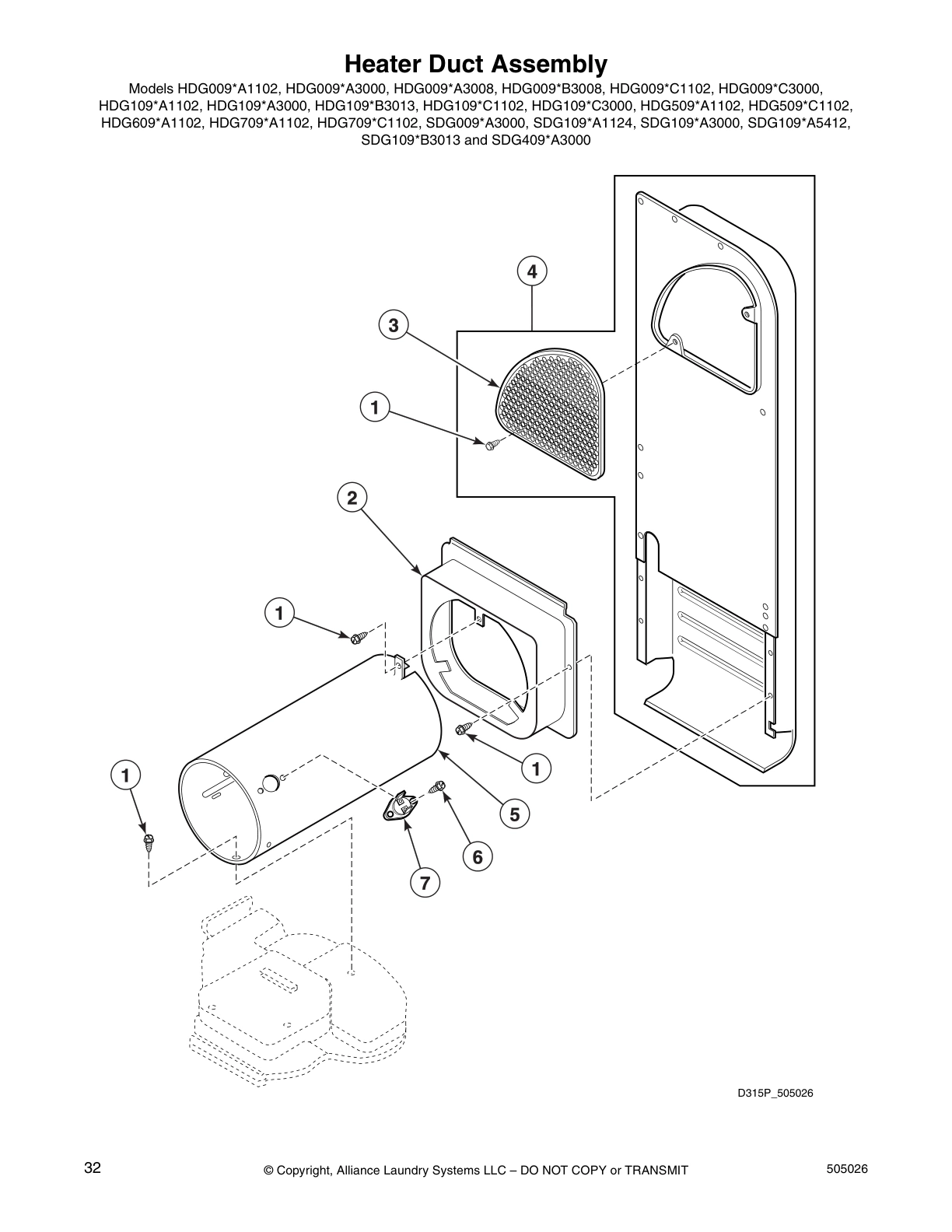 Heater Duct Assembly