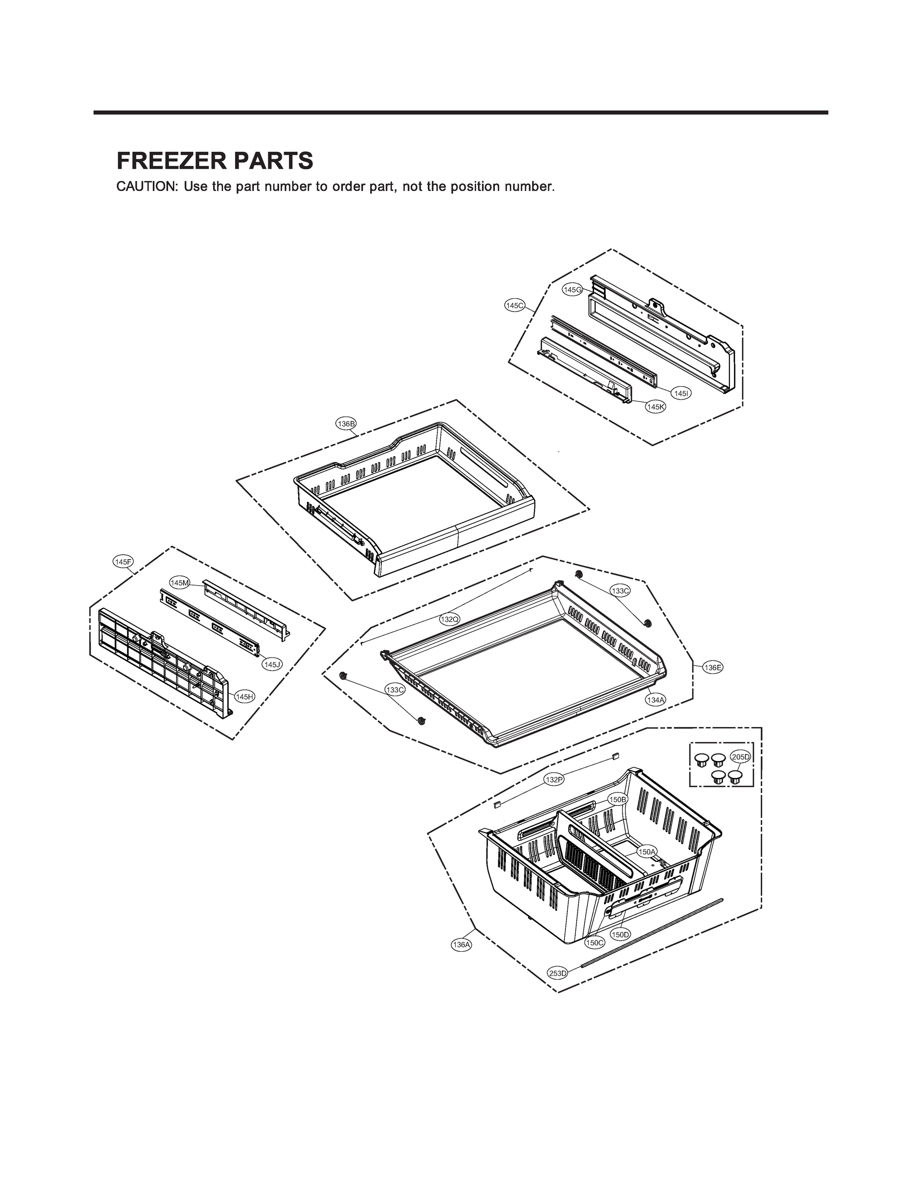 FREEZER PARTS