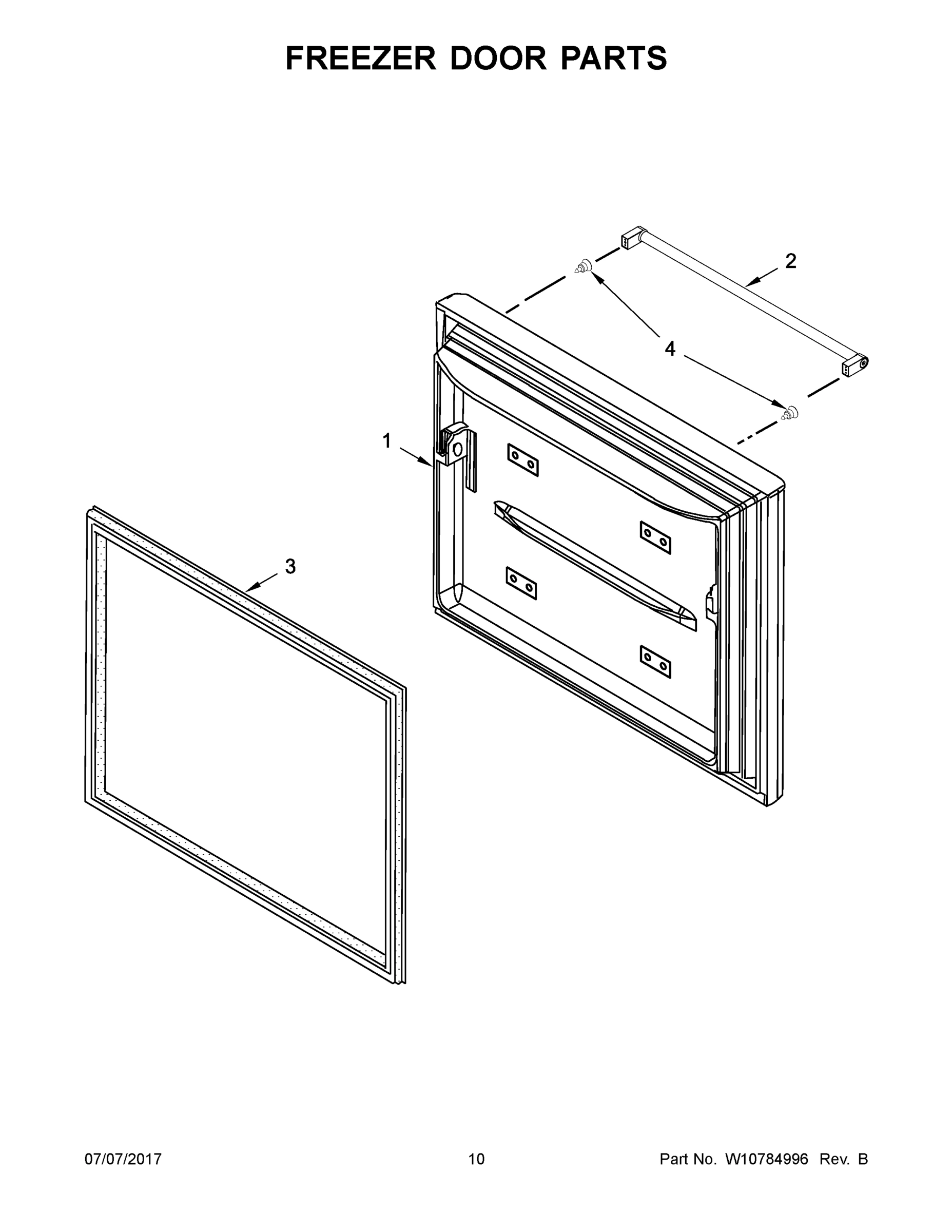 06 - FREEZER DOOR PARTS