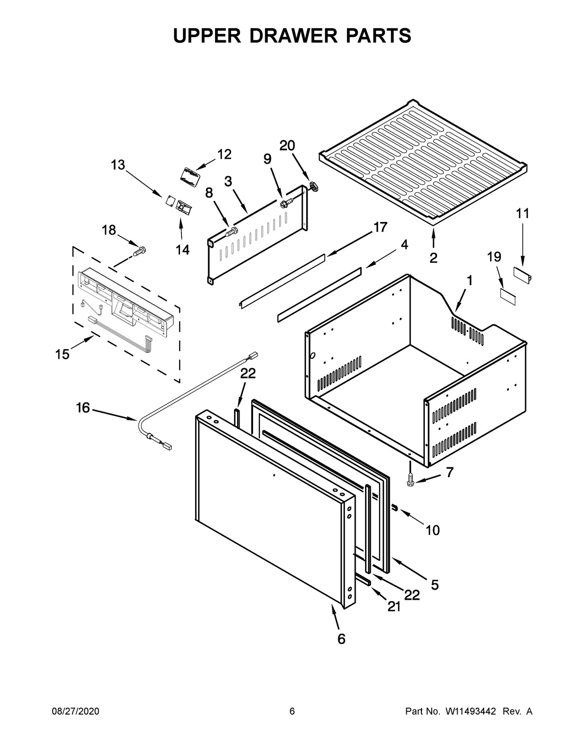 04 - UPPER DRAWER PARTS