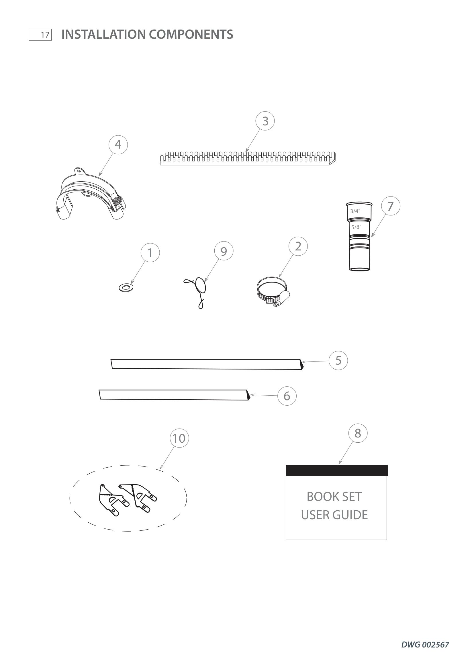 INSTALLATION COMPONENTS